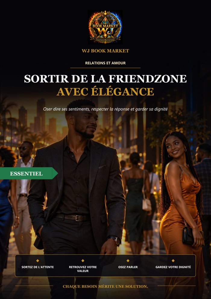 Couverture du guide WJ-0013 : Sortir de la friendzone avec élégance