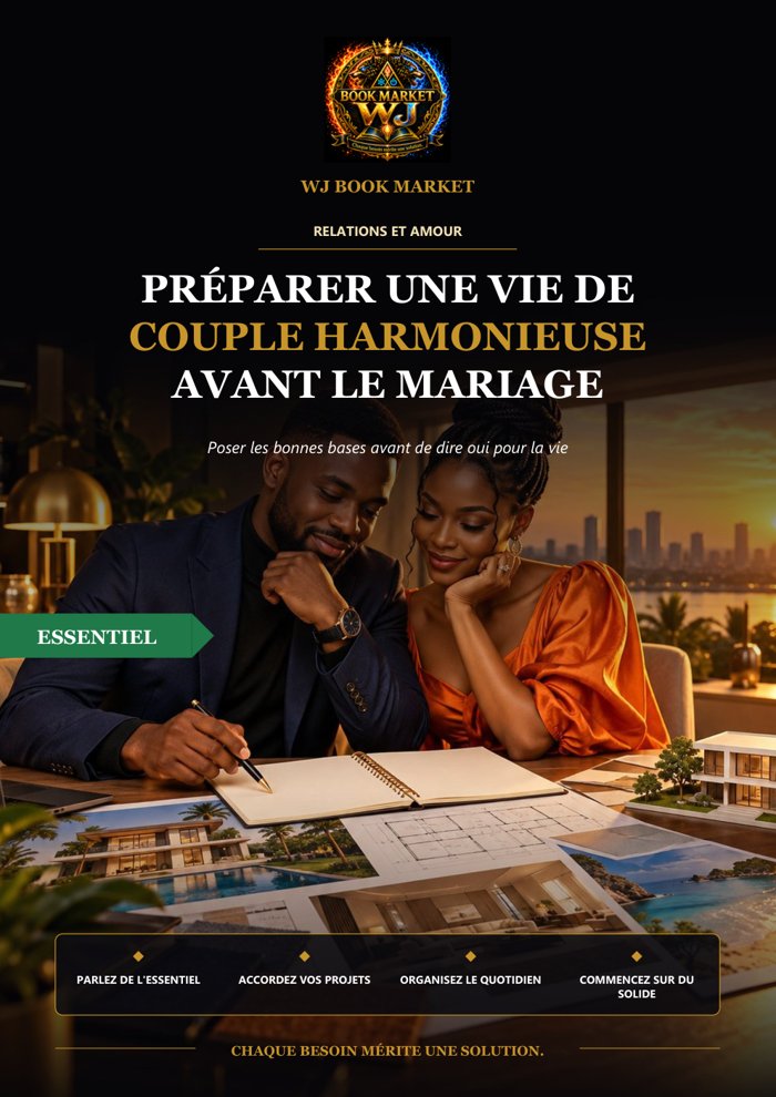 Couverture du guide WJ-0017 : Préparer une vie de couple harmonieuse avant le mariage