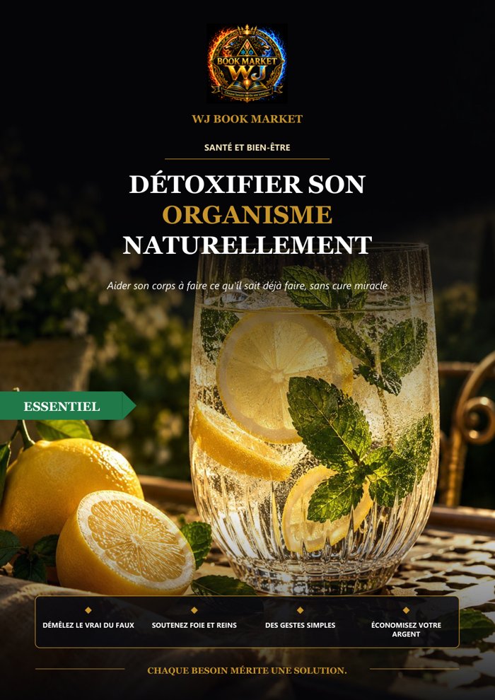 Couverture du guide WJ-0032 : Détoxifier son organisme naturellement