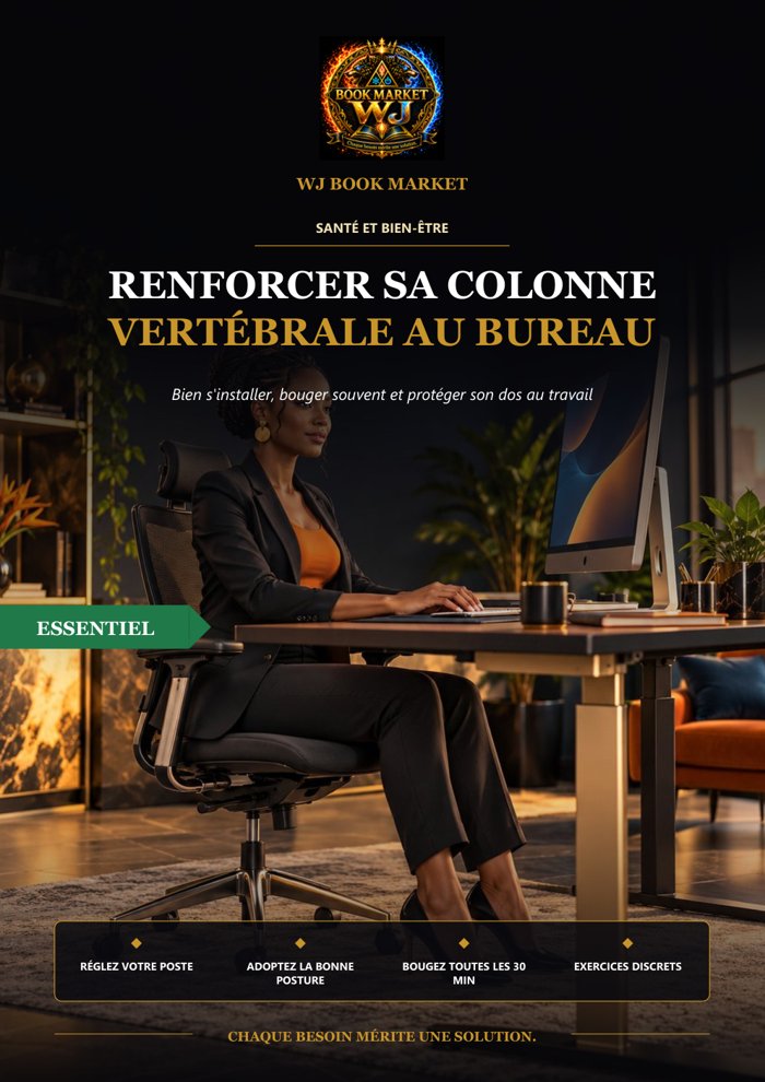 Couverture du guide WJ-0037 : Renforcer sa colonne vertébrale au bureau