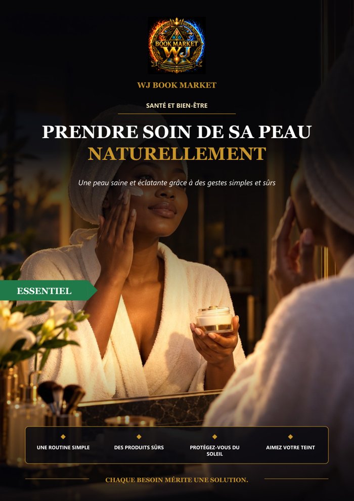 Couverture du guide WJ-0039 : Prendre soin de sa peau naturellement