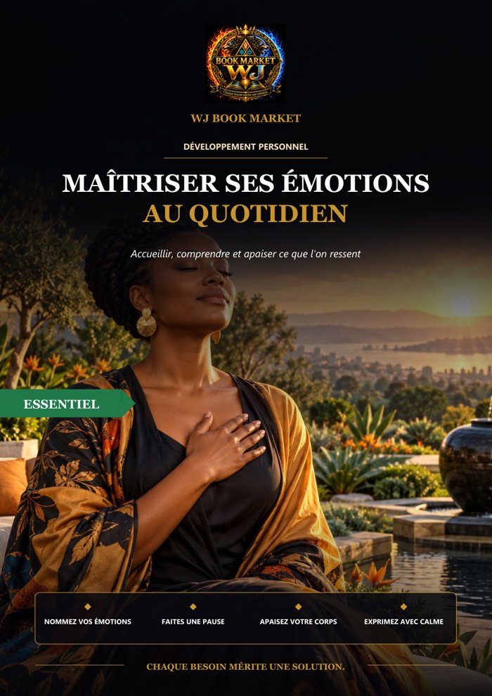 Couverture du guide WJ-0044 : Maîtriser ses émotions au quotidien