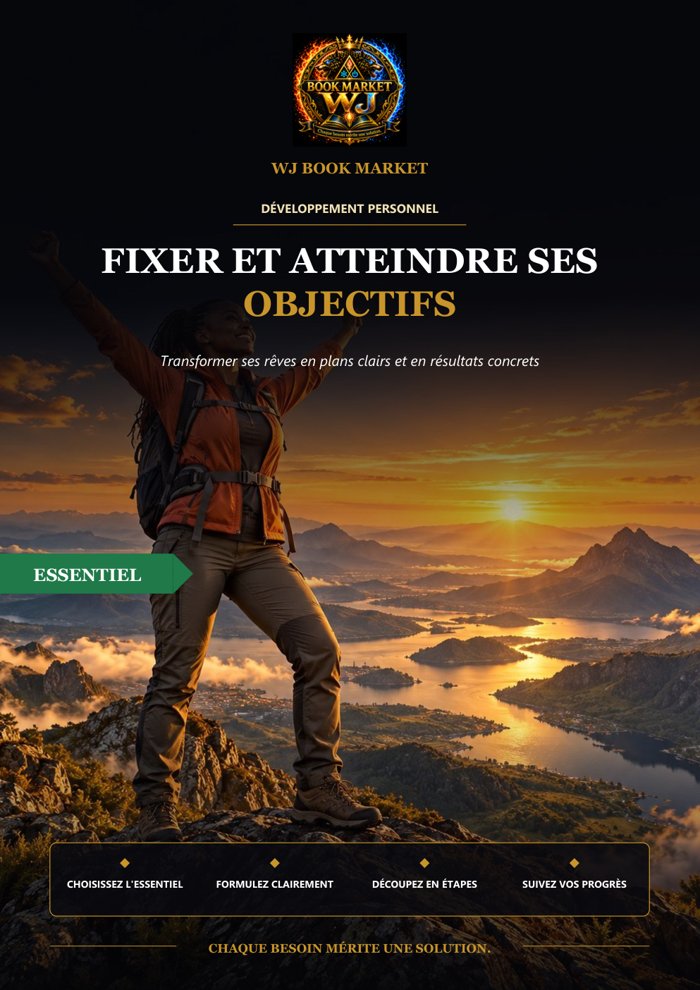 Couverture du guide WJ-0046 : Fixer et atteindre ses objectifs