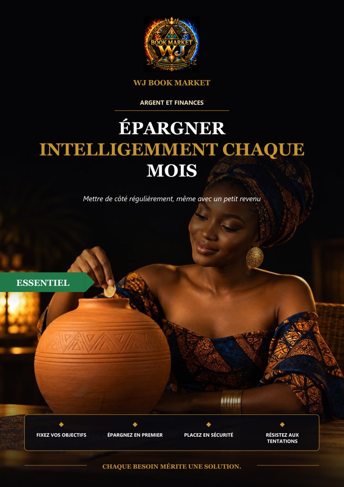 Couverture du guide WJ-0063 : Épargner intelligemment chaque mois