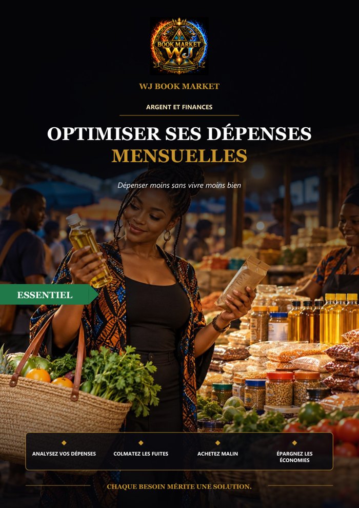 Couverture du guide WJ-0075 : Optimiser ses dépenses mensuelles