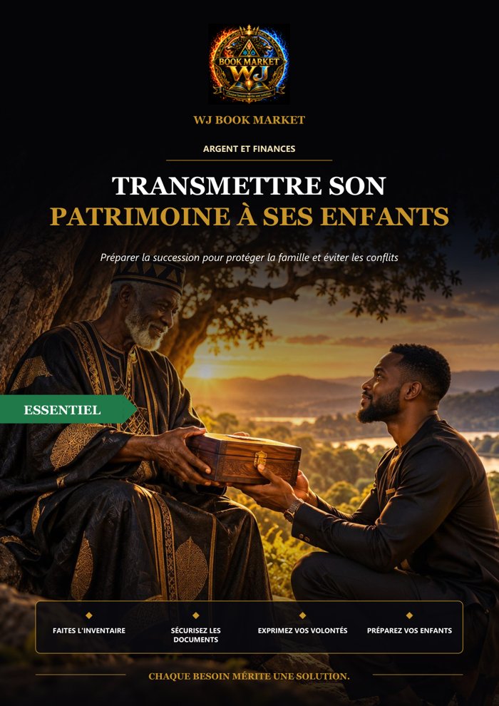 Couverture du guide WJ-0079 : Transmettre son patrimoine à ses enfants
