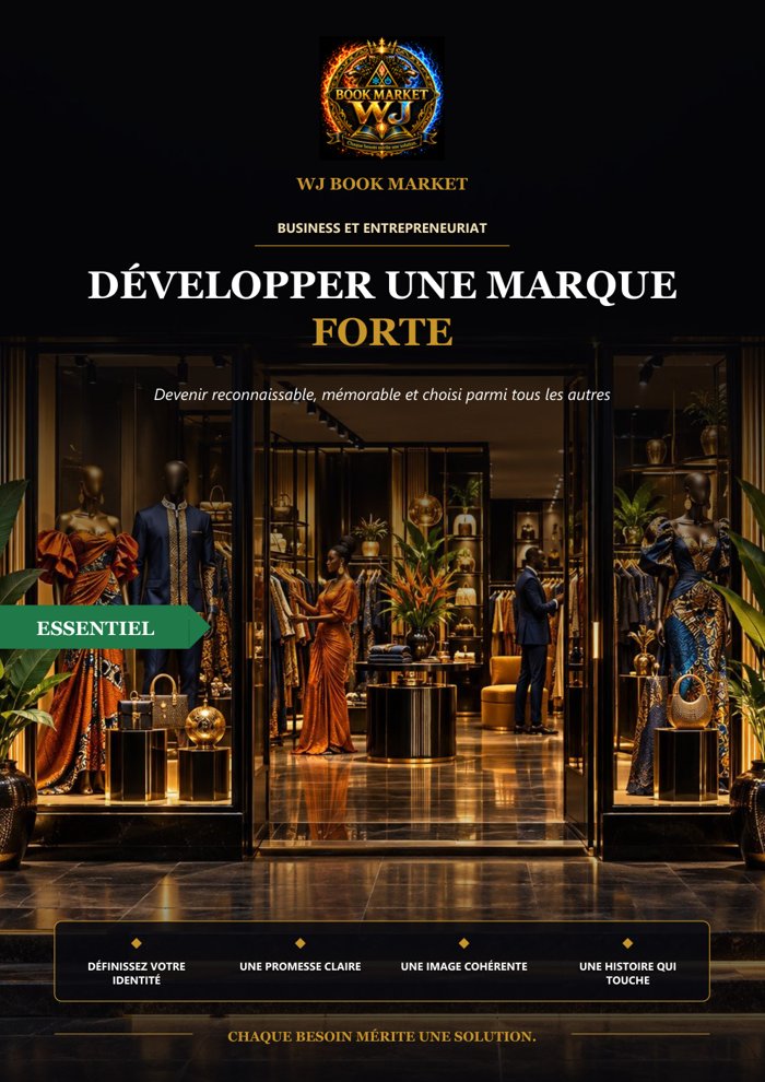 Couverture du guide WJ-0086 : Développer une marque forte