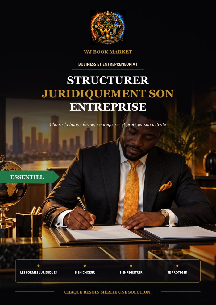 Couverture du guide WJ-0096 : Structurer juridiquement son entreprise